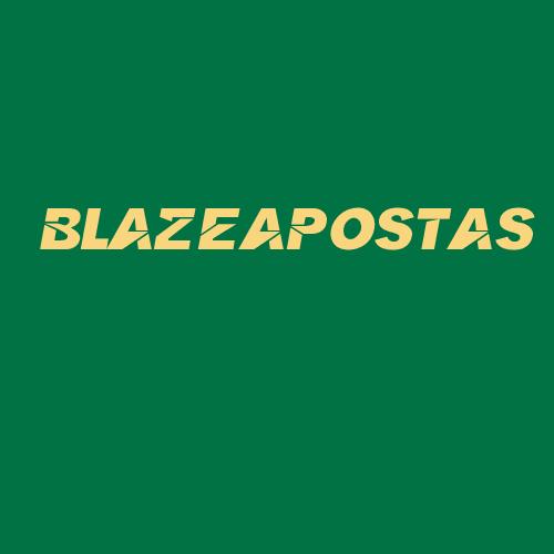 Logo da BLAZEAPOSTAS